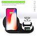 BESTBEING Wireless Charger, 3 in 1 Wireless Charging Dock for Apple Watch and Airpods, Charging Station for Multiple Devices, Qi Fast Wireless Charging Stand Compatible iPhone X/XS/XR/Xs Max/8/8 Plus