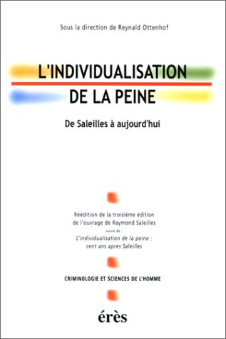 L' individualisation de la peine