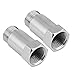 2Pcs Universal O2 Oxygen Sensor Spacer Adapater Extender Isolator for Exhaust Systems with M18 x 1.5 Sensor Holes