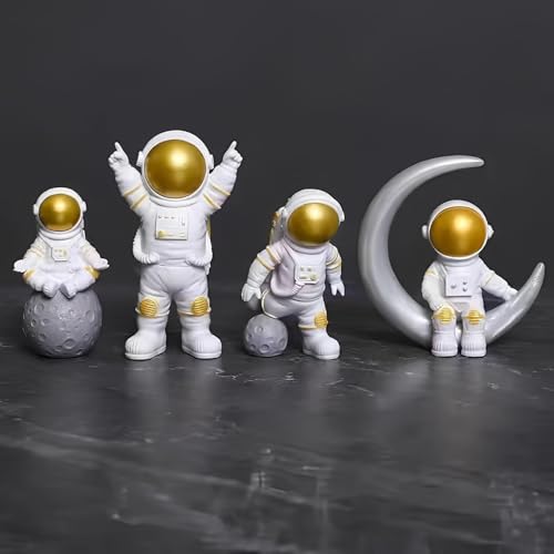 Gold White Astronaut