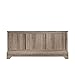 Sauder Barrister Lane Footboard, Queen, Salt Oak finish