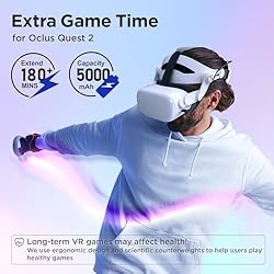 YOGES Head Strap with Battery Compatible for Oculus