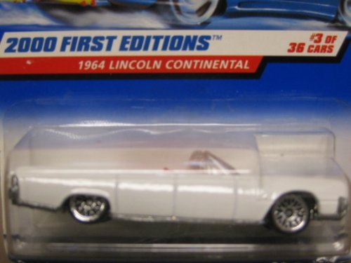 Hotwheels 1964 Lincoln Continental-2000-063 1st Editions #3 of 36