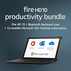 All-new-Fire-HD-10-tablet-32-GB-Black-with-Ads-Bluetooth-keyboard-12-month-Microsoft-365-Personal-subscription Fire HD 10 tablet, 32 GB, Black, with Ads + Bluetooth keyboard + 12-month Microsoft 365 Personal subscription