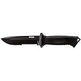 Gerber Prodigy Survival Knife, Serrated Edge, Black [22-41121]