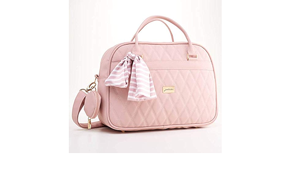 pale pink bolsa