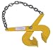Vestil PAL-12 Steel Single Scissor Pallet Puller, 5000 lbs Capacity, 7" Opening x 2-3/4" Height Jaw