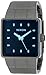 NIXON A013-1427-00 Men's Quatro, Analog Display Quartz Watch, Gunmetal Stainless Steel Bracelet, Square, 36mm Case