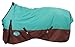 Tough 1 600 Denier Waterproof Horse Sheet, Turquoise/Brown, 69-Inch