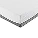 PrimaSleep Queen Mattress, 10 Inch Gel Memory Foam Mattress, Gel Infused for Comfort and Pressure Relief, CertiPUR-US Certified, Bed-in-a-Box, Medium Firm, Grey, Queen Size