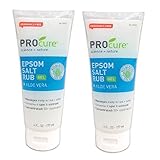 (Set/2) Concentrated Epsom Salt Rub Gel For Muscle Tension Aches & Pain