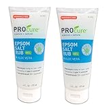 (Set/2) Concentrated Epsom Salt Rub Gel For Muscle