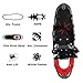 Goplus® Snowshoes All Terrain Sports 27'' with Anti-Shock Adjustable Poles & Carrying Bag for Adults Snow Shoes, Red