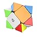 Coogam Qiyi X-Man Wingy Concave Magnetic Skewb Cube Stickerless Speed Cube Shapes Puzzle Toy