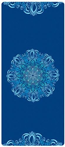 thick yoga mat with bag