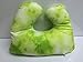 GOGO Pillow - 3-in-1 Travel Pillow, Neck Pillow, Tablet Holder - Lime Tie Dye