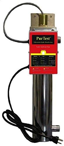 PurTest PURPG12 UV Water Purifier Features Max Flow of 12 GPM
