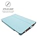 Snugg Leather Kick Stand Case for Apple iPad Air 2 - Baby Blue