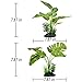 Smarlin Aquarium Plants Decoration, Artificial Plants for Fish Tank, 2 Pack (9 inches Height)thumb 1