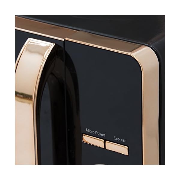 Tower-Digital-Solo-Microwave-with-6-Power-Levels-60-Minute-Timer-Defrost-Function-800-W-20-Litre-Black-and-Rose-Gold Tower T24021 Digital Microwave with 60-Minute Timer and 8 Autocook Settings, 20L, 800W Black and Rose Gold, pack 1