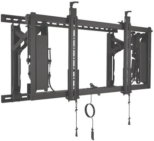 Nilox CHLVS1U Flat Screen Wall Mount 2.03 m (80 Inches) Black, Flat Screen Wall Mounts (Computer Screen/TV Screen, 68 kg