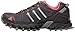 adidas Women's Rockadia Trail W Running Shoe, Grey/Black/Pink, 9.5 M US