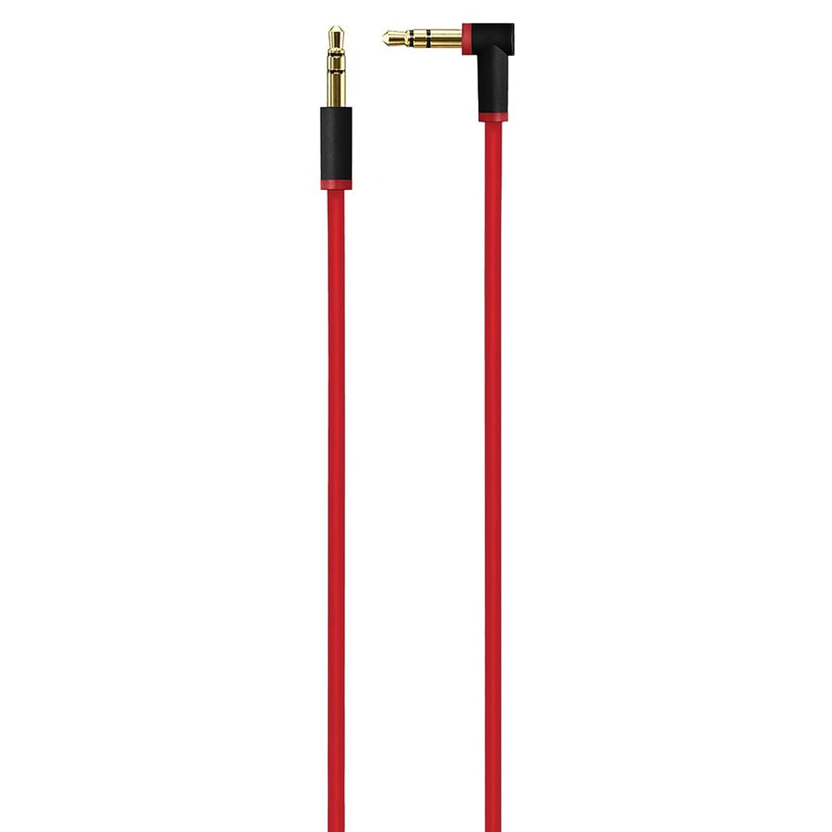 SPARKED Replacement Beats Audio Cable 3.5mm Aux Jack for Beats by Dr Dre Studio 3 2 1 Pro Headphone, Solo 4 3 2 1 HD Earphones, Wireless, Pro Monster Beats Headphones Pill Plus + UK Lead Wire Red 1.4m
