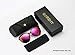 QORENY Women's Sunglasses UV Protection Polarized sunglasses for Women Goggles UV400 (Purple, As pictures)