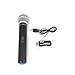 Pyle Premium UHF Wireless Microphone with USB Receiver, Cordless Microphone for Podcasting, Voice-Over Projects, Karaoke - Durable Construction, Distortion-Free Performance