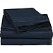 Nestl Twin Sheets Set - 3 Piece Twin Bed Sheets, Deep Pocket, Hotel Luxury, Extra Soft, Breathable and Cooling, Navy Blue Sheets for Twin Size Mattresses
