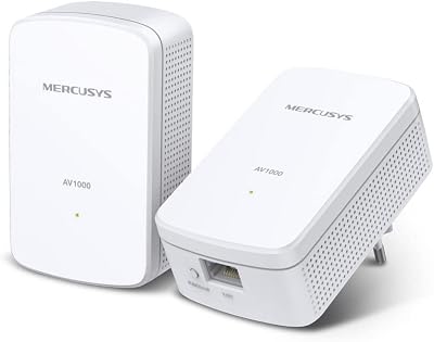 MP500 KIT Powerline AV1000Mbps HomePlug AV2 Plug & Play per Casa