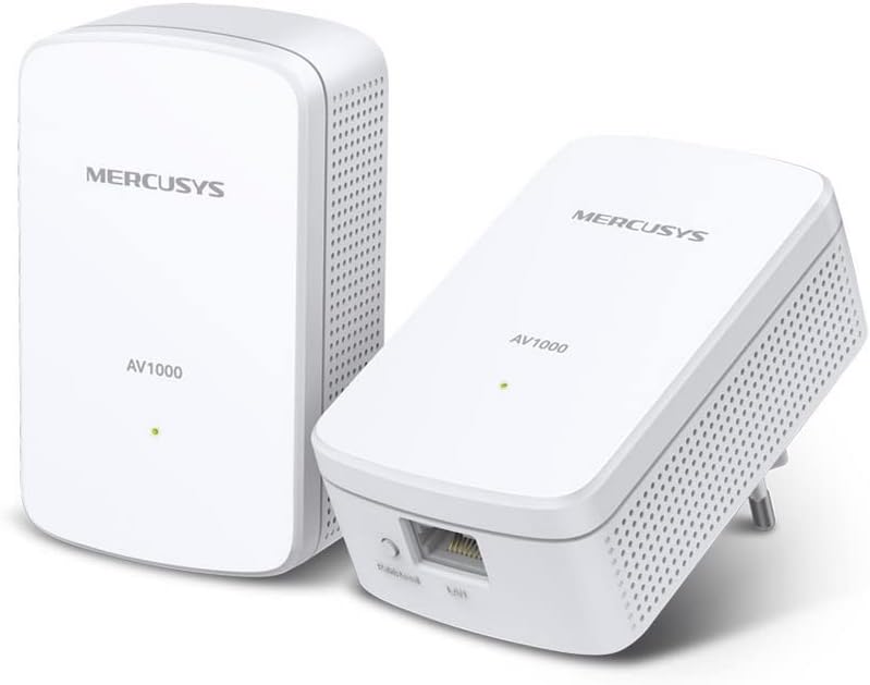 MP500 KIT Powerline AV1000Mbps HomePlug AV2 Plug & Play per Casa