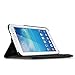 Moonmini 360 Rotation PU Leather Protective Case Cover Pouch for Samsung Galaxy Tab 3 8.0