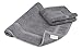 SALBAKOS 100% Turkish Cotton Bath Mat Set 2-Piece - 20x34 inch, Premium Quality Hotel & Spa Collection, Soft, Absorbent, Long Lasting, Durable Bathroom Rugs (Gray, 2 Bath Mats)