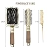 3PCS-Hair-Brush-Set-Paddle-Brush-Round-Brush-Tail-Comb-for-Damaged-Hair-Massaging-Scalp-Hair-Drying-Styling-Curling-for-Women-Men-Kids 3PCS Hair Brush Set Paddle Brush Round Brush Tail Comb for Damaged Hair Massaging Scalp Hair Drying Styling Curling for…