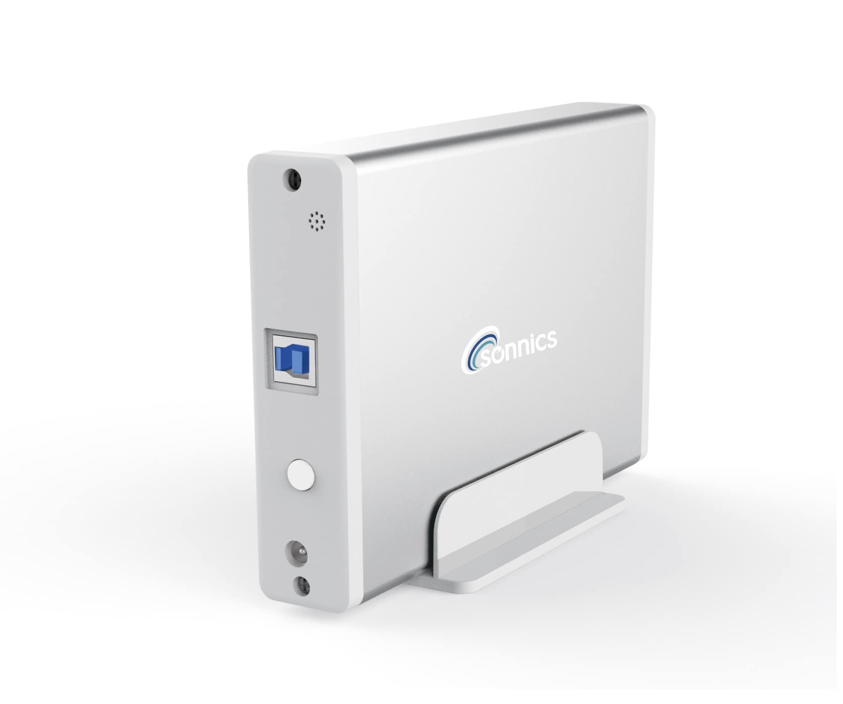 Sonnics 2TB Silver External Hard Drive USB 3.0 Compatible with XBOX ONE / PS4 / Windows PC/Mac (Desktop not Portable)