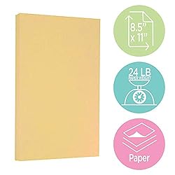JAM PAPER Parchment 24lb Paper - 90 gsm - 8.5 x 11