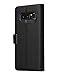 Galaxy Note 8 Case, Galaxy Note 8 Flip Case, Crosspace Galaxy Note 8 Wallet Case [Ultra Slim] PU Leather Magnetic Folio Book Stand Protective Cover for Samsung Galaxy Note 8-Black