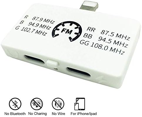 Cfct Fm Transmitter For Car No Bluetooth No Charging No Wire