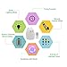 ANTEQI Carton Night Light Silicone Remote Timer Cute Cat Lamp Tap Control Lamp for Kids Bedroom Nursery Baby [Wireless Remote Timer, USB Charge, Warm & White Light, 9 Color Breathing]