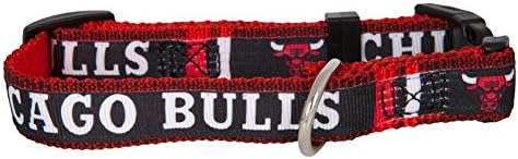 Chicago Bulls - Logo Dog Collar - Small