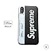 iPhone X - 5.8” - Protective Durable Slim Fit TPU Case/Cover/Bumper/Skin/Cushion - Street Fashion x NYC Metrocard (Black/White)