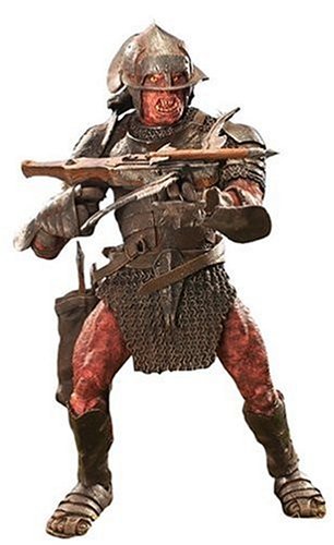 Return of the king 6" figure: uruk-hai with crossbow
