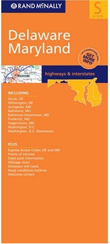 Delaware/Maryland (Rand McNally Folded Map: States)