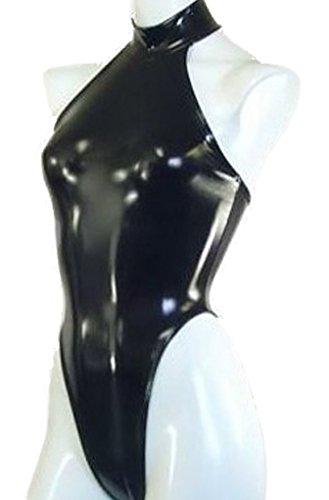 Linvme women s sexy high cut halter sleeveless bodysuit…