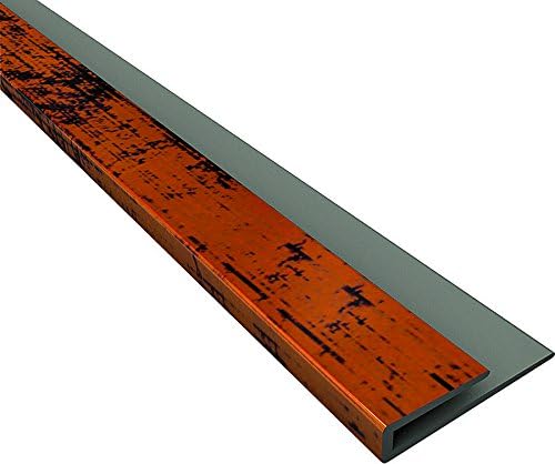 Backsplash Edge J Trim Moon Copper