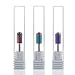 Makartt Tungsten Carbide Nail Drill Bits Set B-15 3Pcs Less Dust Acrylic Nail File Drill Bit Manicure Pedicure 3/32