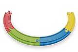 Hape Wooden Railway Rainbow Track Pack