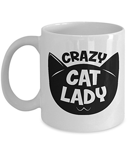 Crazy Cat Lady Funny Cute Novelty Mug