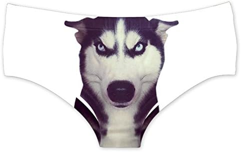 JINKAIJIA Women's Girls Regular and Large Size Animal Fashion Undies 3D Printed Underwear (NK032-M)